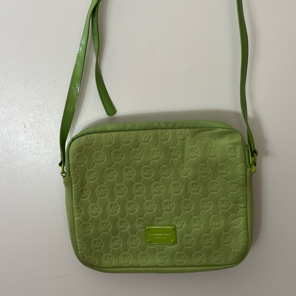 Michael Kors lime green purse